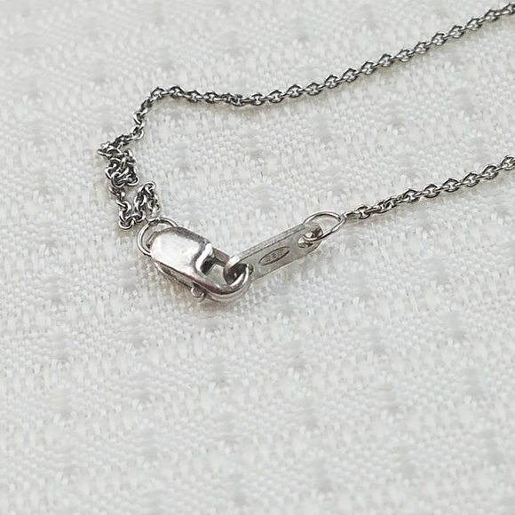 Signed Sterling SILVER KA 1772 Diamond Pendant - Picture 10 of 16